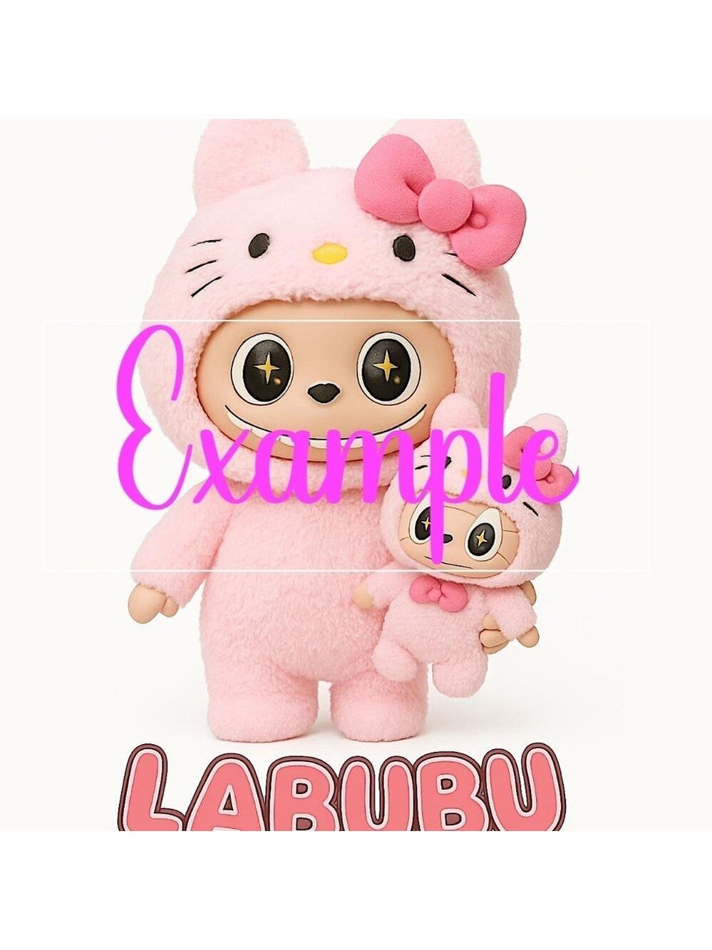 Labubu in HK costume tshirt/tumbler design